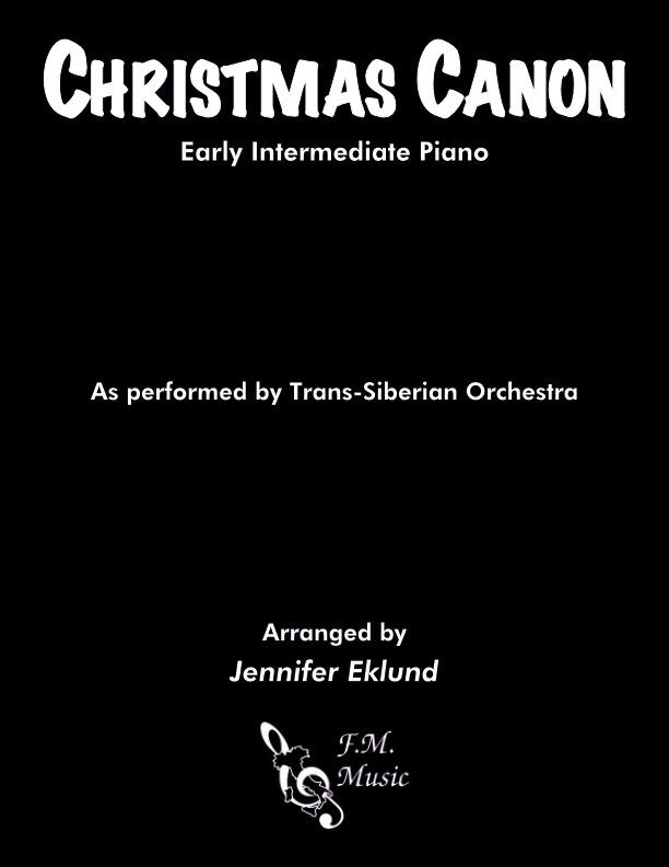Christmas Canon (Early Intermediate Piano)